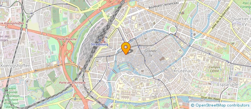 localisation de l'entreprise MONSIEUR PIERRE LUNG à STRASBOURG