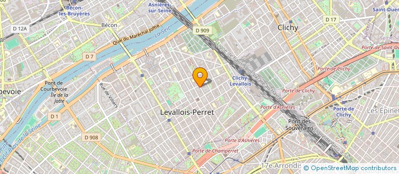 localisation de l'entreprise MONSIEUR PIERRE LUQUET à LEVALLOIS-PERRET