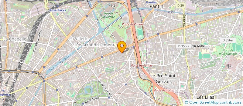 localisation de l'entreprise MONSIEUR PIERRE LURSON  PARIS