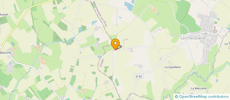 localisation de l'entreprise MONSIEUR PIERRE LUSSON  MAUGES-SUR-LOIRE