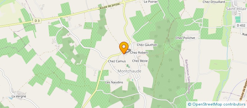 localisation de l'entreprise MONSIEUR PIERRE LUTARD à MONTMERAC
