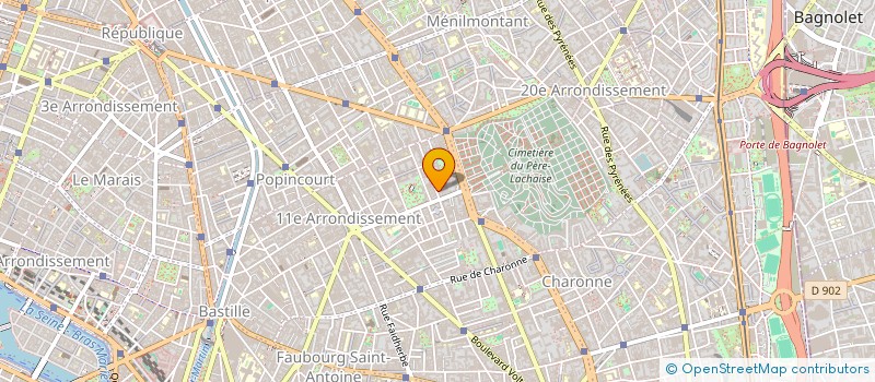 localisation de l'entreprise MONSIEUR PIERRE LUTTON  PARIS