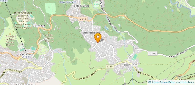 localisation de l'entreprise MONSIEUR PIERRE-LYS SALVAT  BOLQUERE