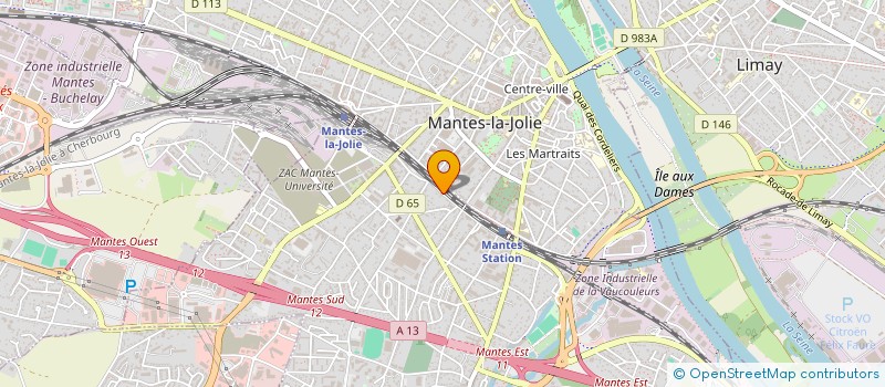 localisation de l'entreprise MONSIEUR PIERRE MACE  MANTES-LA-VILLE