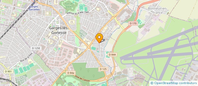 localisation de l'entreprise MONSIEUR PIERRE MACHENAUD  GARGES-LES-GONESSE