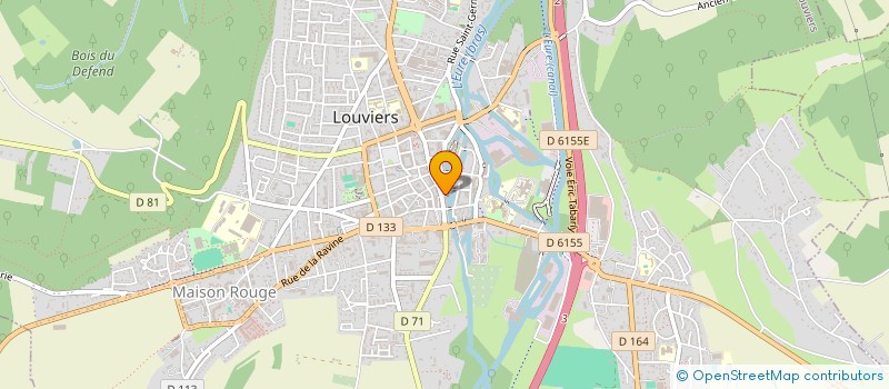 localisation de l'entreprise MONSIEUR PIERRE MACHU à LOUVIERS