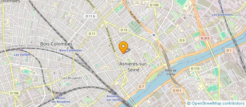 localisation de l'entreprise MONSIEUR PIERRE MACHUREY  ASNIERES-SUR-SEINE