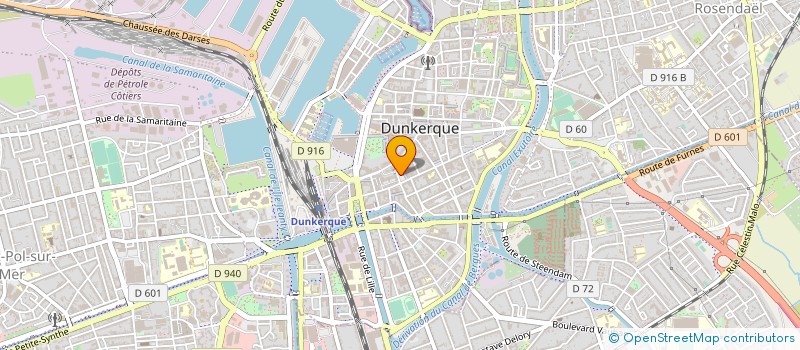 localisation de l'entreprise MONSIEUR PIERRE MACRE à DUNKERQUE