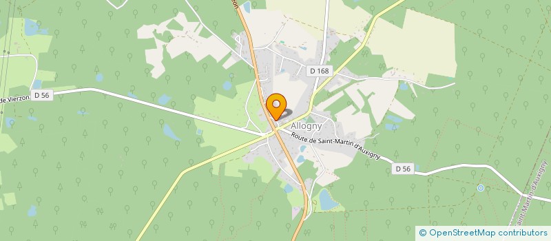 localisation de l'entreprise MONSIEUR PIERRE MADEMBA-SY à ALLOGNY