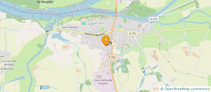 localisation de l'entreprise MONSIEUR PIERRE MADIOT à ANGERS