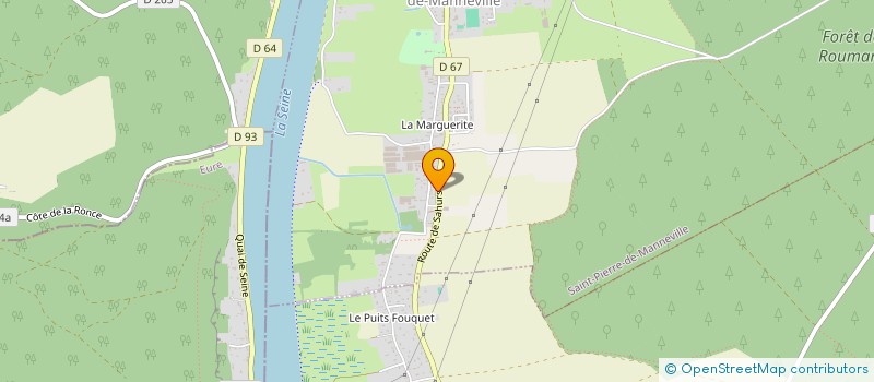 localisation de l'entreprise MONSIEUR PIERRE-MAEL DELAUBERT  SAINT-PIERRE-DE-MANNEVILLE