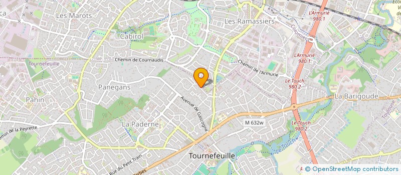 localisation de l'entreprise MONSIEUR PIERRE MAGNAN à TOURNEFEUILLE