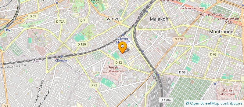 localisation de l'entreprise MONSIEUR PIERRE MAGNIEUX à MALAKOFF