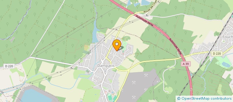 localisation de l'entreprise MONSIEUR PIERRE MAGNIN à DAMPARIS