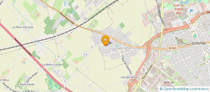 localisation de l'entreprise MONSIEUR PIERRE MAGRIT à LILLE