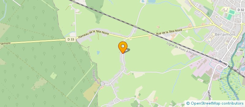 localisation de l'entreprise MONSIEUR PIERRE MAGY  BERLAIMONT