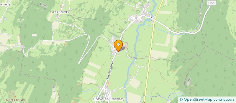localisation de l'entreprise MONSIEUR PIERRE MAHEUT  GRAYE-ET-CHARNAY