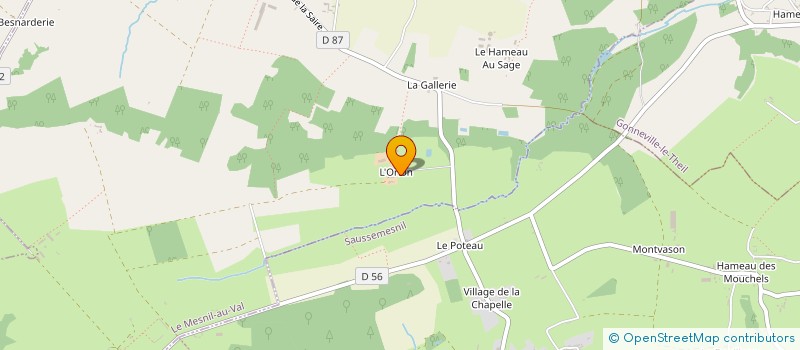 localisation de l'entreprise MONSIEUR PIERRE MAHIER à LE MESNIL-AU-VAL