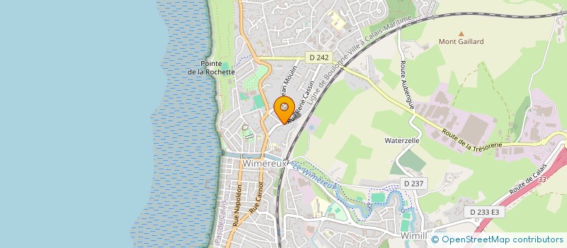 localisation de l'entreprise MONSIEUR PIERRE MAIGNIER  LE HAVRE