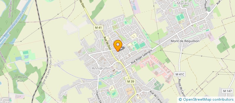 localisation de l'entreprise MONSIEUR PIERRE MAILLE  ANNULLIN