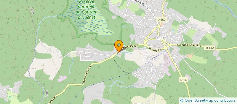 localisation de l'entreprise MONSIEUR PIERRE MAILLES  CASTETS