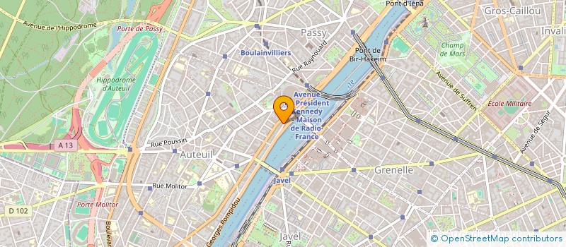 localisation de l'entreprise MONSIEUR PIERRE MAILLET à PARIS