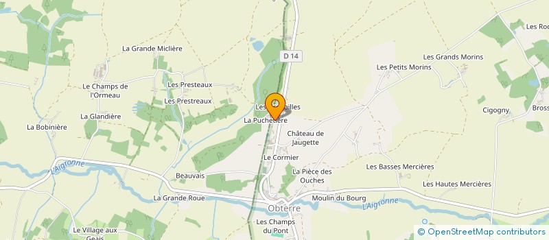 localisation de l'entreprise MONSIEUR PIERRE MAILLET à PAULNAY
