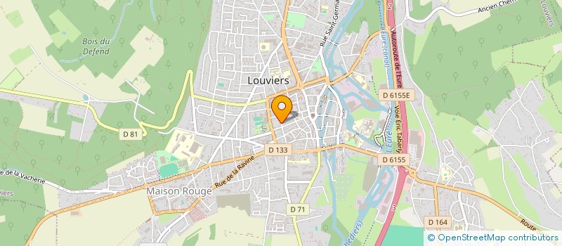 localisation de l'entreprise MONSIEUR PIERRE MAILLOT  LOUVIERS