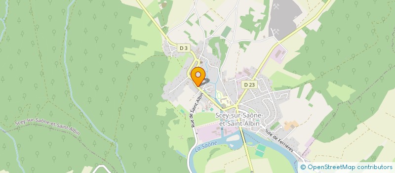 localisation de l'entreprise MONSIEUR PIERRE MAIRE à SCEY-SUR-SAONE-ET-SAINT-ALBIN