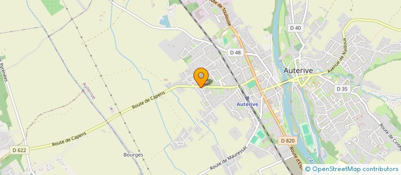 localisation de l'entreprise MONSIEUR PIERRE MAISONHAUTE  AUTERIVE