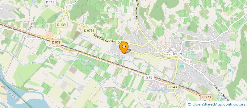 localisation de l'entreprise MONSIEUR PIERRE MAJERUS  CADENET