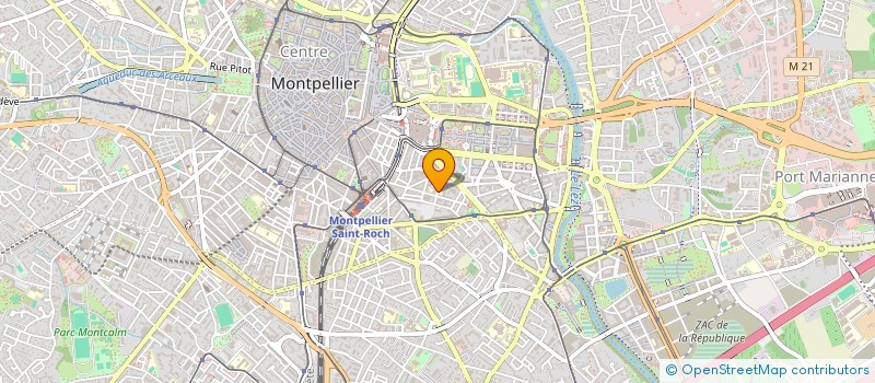 localisation de l'entreprise MONSIEUR PIERRE MAKOWSKI à MONTPELLIER