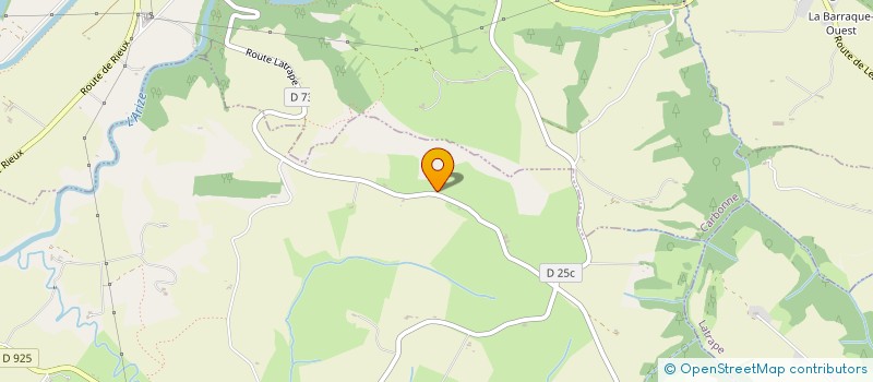 localisation de l'entreprise MONSIEUR PIERRE MALBOSC  RIEUX-VOLVESTRE