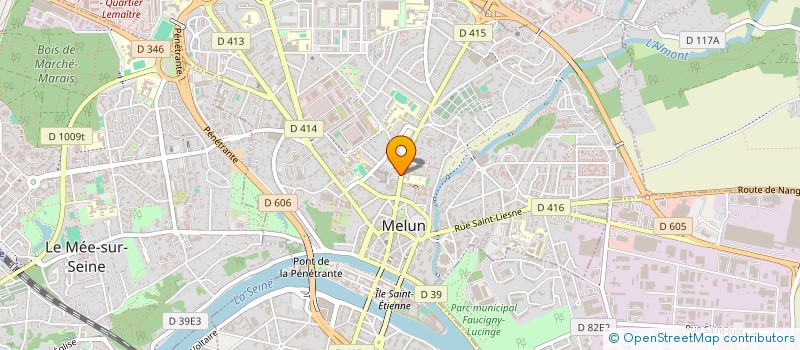 localisation de l'entreprise MONSIEUR PIERRE MALER à MELUN