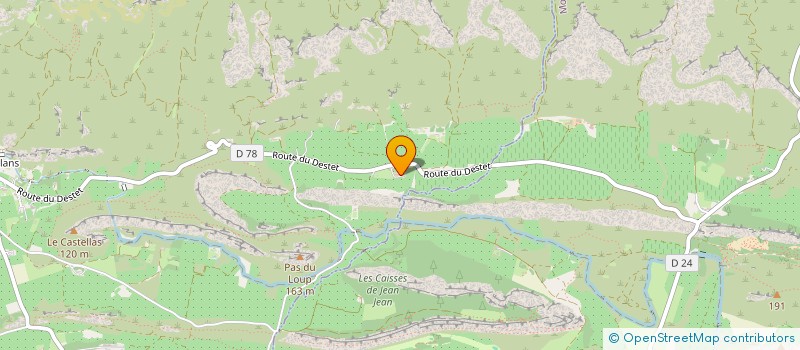 localisation de l'entreprise MONSIEUR PIERRE MALEZIEUX  PARADOU