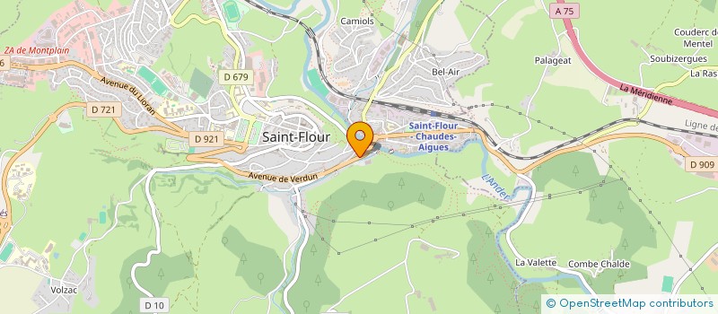 localisation de l'entreprise MONSIEUR PIERRE MALLET à SAINT FLOUR