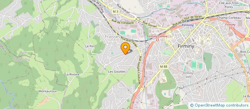 localisation de l'entreprise MONSIEUR PIERRE MALLET à FRAISSES
