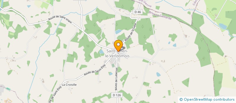 localisation de l'entreprise MONSIEUR PIERRE MALLET  SAINT-JULIEN-LE-VENDOMOIS