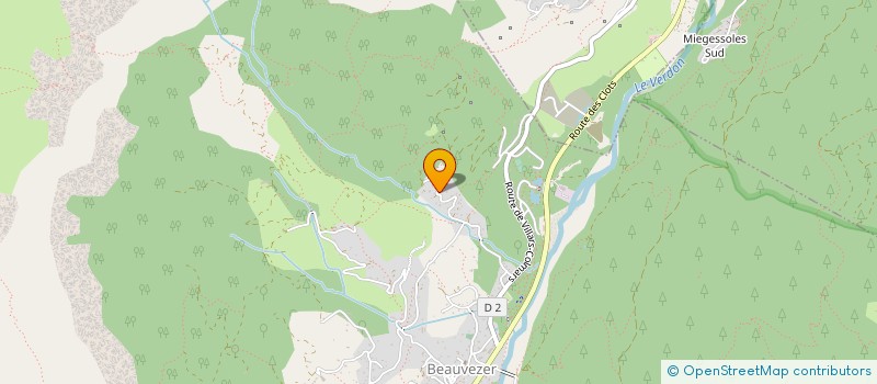 localisation de l'entreprise MONSIEUR PIERRE MALLET  BEAUVEZER