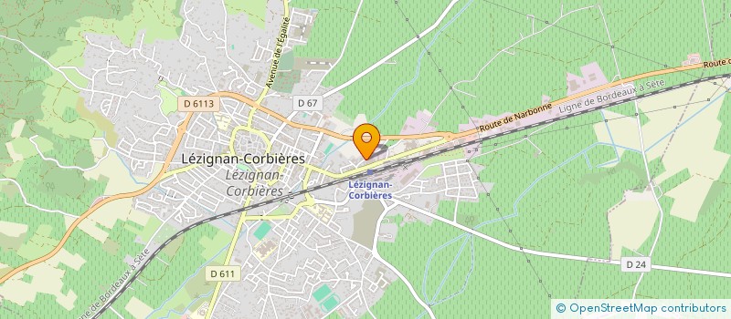 localisation de l'entreprise MONSIEUR PIERRE MALLEUS à LEZIGNAN-CORBIERES