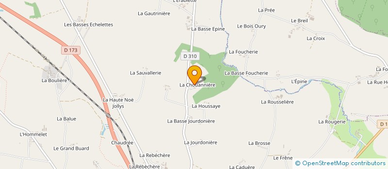 localisation de l'entreprise MONSIEUR PIERRE MALLIER à MARTIGNE-FERCHAUD