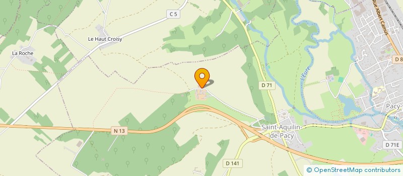 localisation de l'entreprise MONSIEUR PIERRE MALLIER  PACY-SUR-EURE