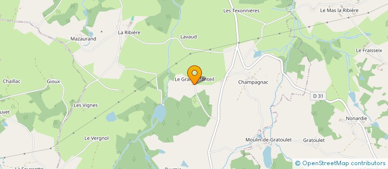 localisation de l'entreprise MONSIEUR PIERRE MALO à SAINT-PRIEST-LIGOURE