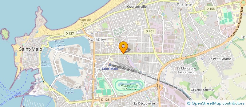 localisation de l'entreprise MONSIEUR PIERRE-MALO TERRIEN  SAINT-MALO