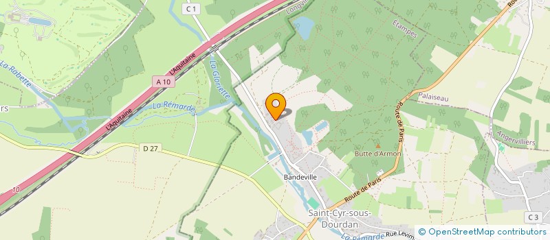 localisation de l'entreprise MONSIEUR PIERRE MALON  SAINT-CYR-SOUS-DOURDAN