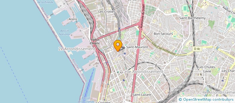 localisation de l'entreprise MONSIEUR PIERRE MALPHETTES DE LA JONCHERE à MARSEILLE