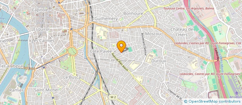 localisation de l'entreprise MONSIEUR PIERRE MALRIEU à TOULOUSE