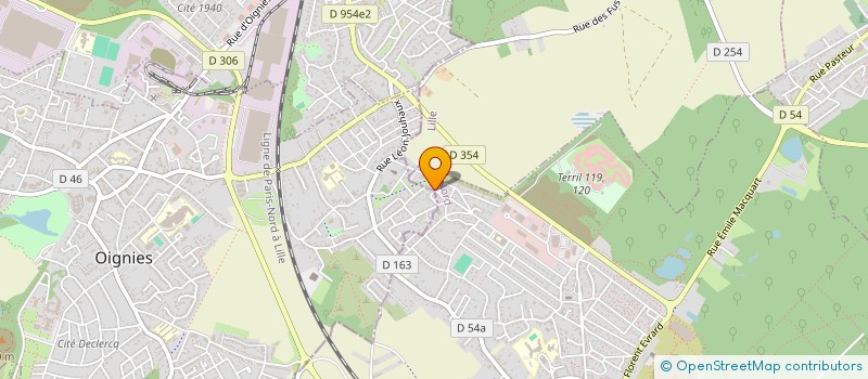 localisation de l'entreprise MONSIEUR PIERRE MANDE MENDES  OSTRICOURT