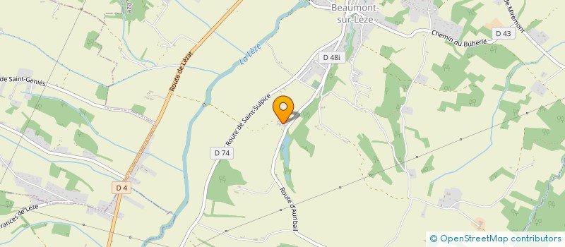 localisation de l'entreprise MONSIEUR PIERRE MANDEMENT  BEAUMONT SUR LEZE