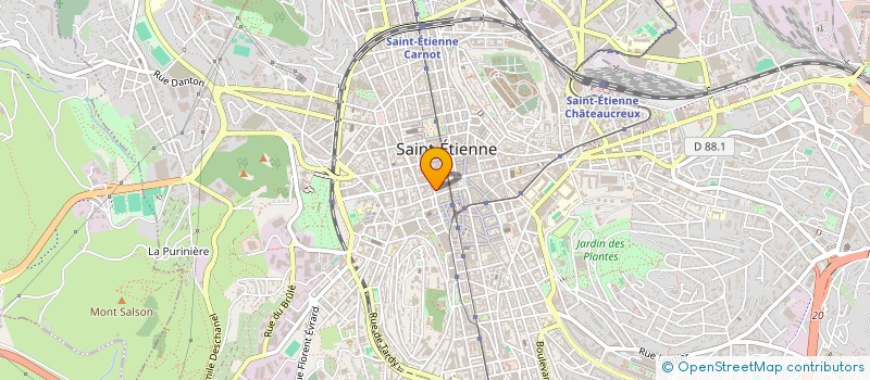 localisation de l'entreprise MONSIEUR PIERRE MANDRIER  SAINT-ETIENNE